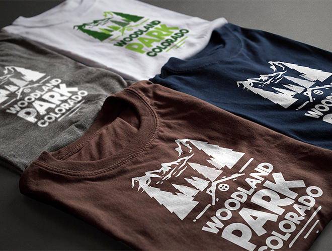 T-Shirt Design – Woodland Park COLORADO